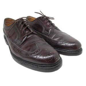 Florsheim Royal Imperial 97626 Vintage V-Cleat Shell Cordovan Derbys Size 8.5 D
